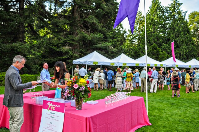 Garden Party Vendor Set-up
