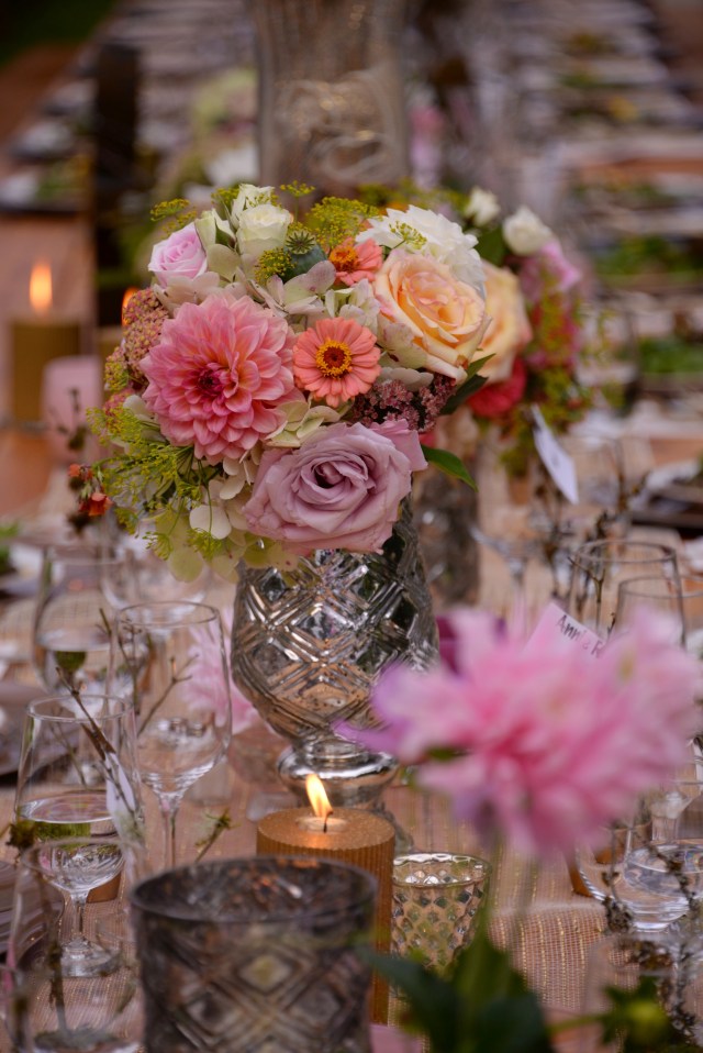 Garden floral arrangement
