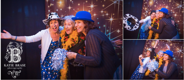 Getting silly in the Blink Fotobooth